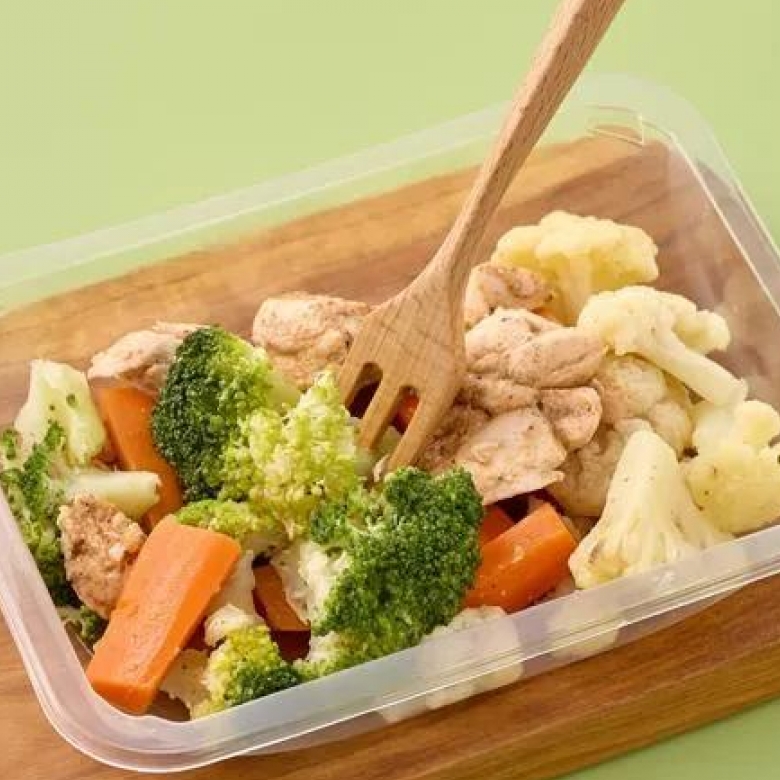 Курочка с овощами